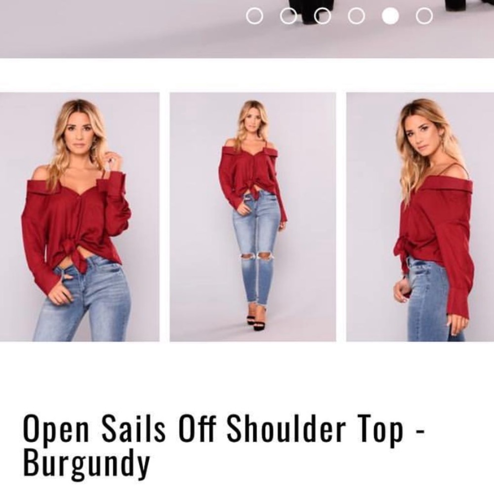 NWOT FASHION NOVA SHIRT/BLOUSE